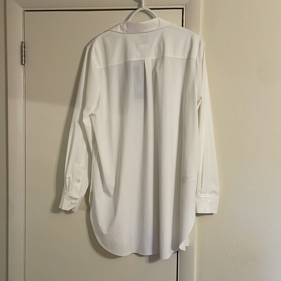 NWT LYSSE Lyssentials Schiffer Button Down - White XL - Picture 4 of 4